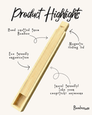 Bamboo Chopstick Storage Box