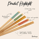 Bamboo Chopsticks | Set of 2 by Bamboo Switch