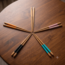 Bamboo Chopsticks Colorful Set by Bamboo Switch