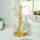 Bamboo Coffee Cup Tree Holder by Bamboo Switch