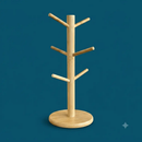 Bamboo Coffee Cup Tree Holder by Bamboo Switch