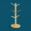 Bamboo Coffee Cup Tree Holder