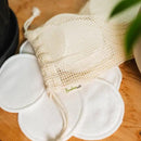 Reusable Bamboo Cotton Facial Rounds | 20 Ct. by Bamboo Switch