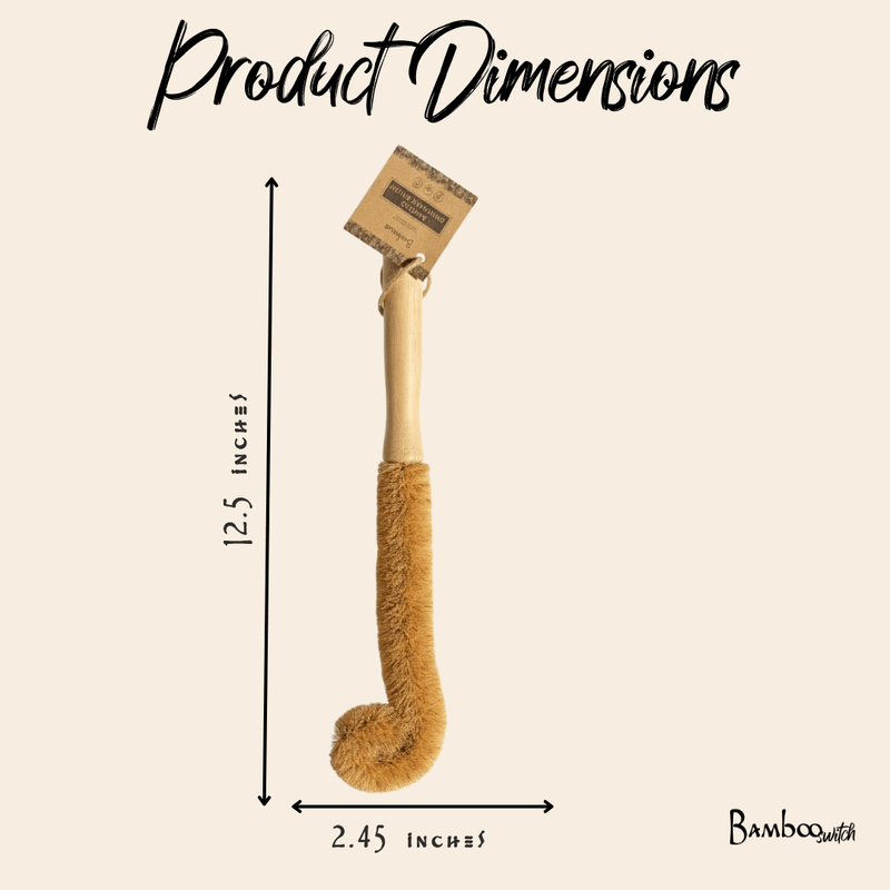 Bamboo Drinkware Cleaning Brush XL | Straight, photo 5 of 5