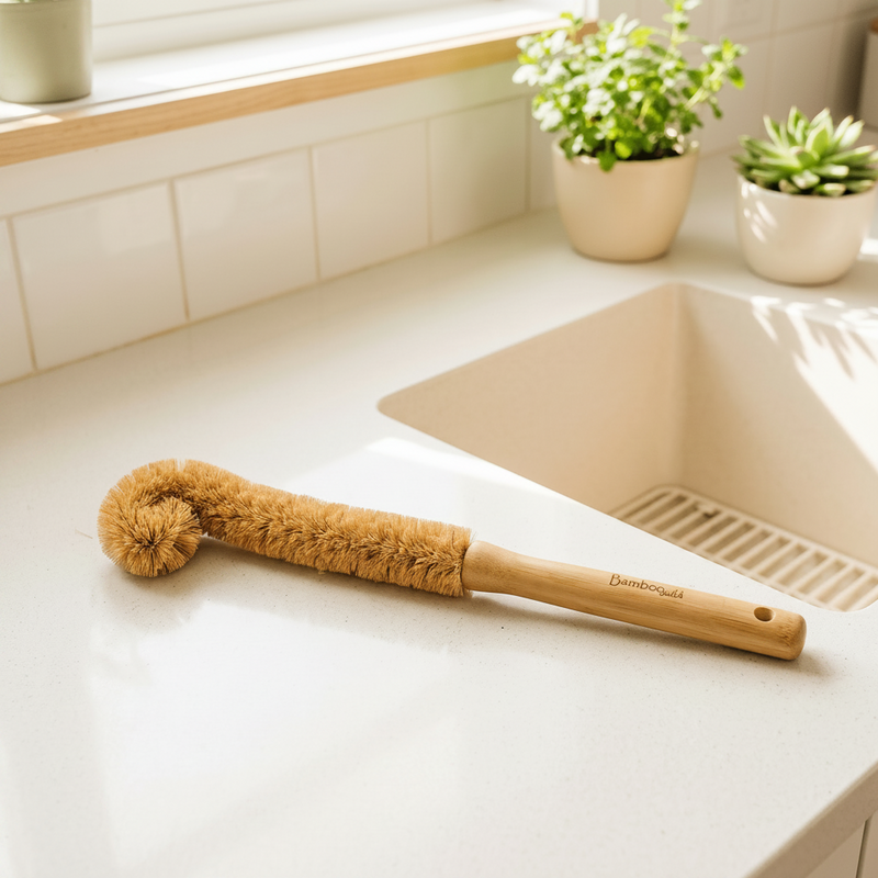 Bamboo Drinkware Cleaning Brush XL | Straight, photo 3 of 5