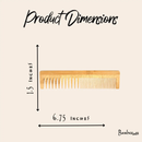 Bamboo Dual Pocket Comb by Bamboo Switch