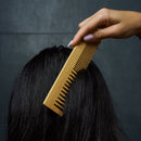 Bamboo Dual Pocket Comb
