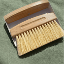 Bamboo Dust Pan With Brush
