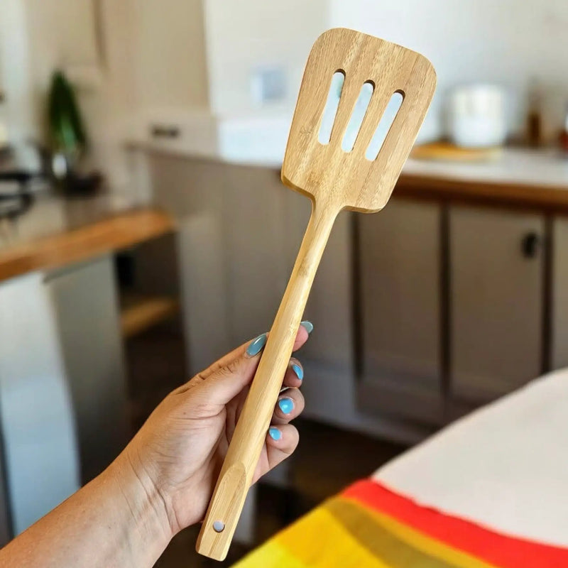 Bamboo Slotted Spatula