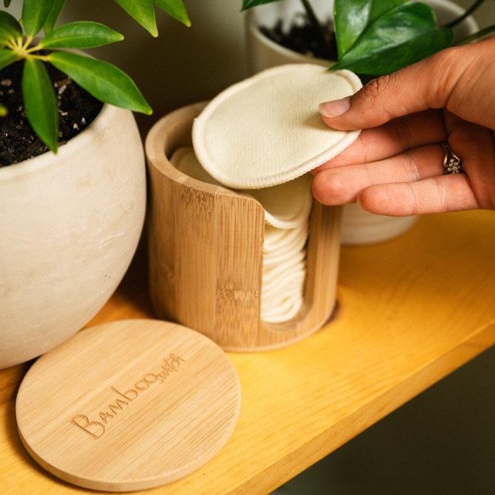 Bamboo Facial Rounds Holder, photo 6 of 11