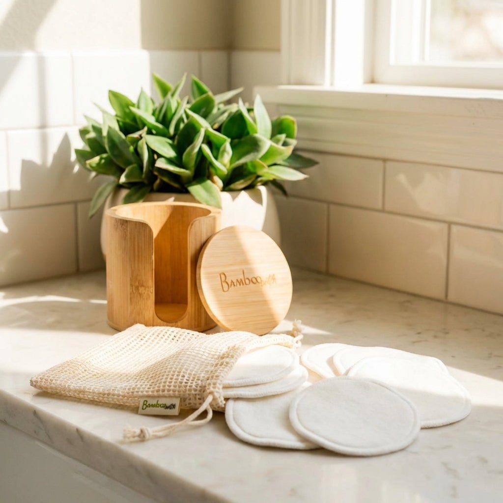 Bamboo Facial Rounds Holder, photo 4 of 11