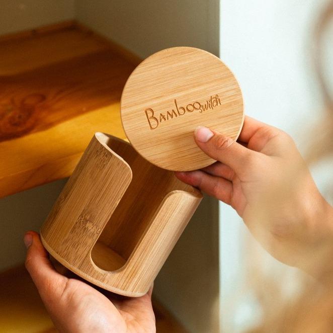 Bamboo Facial Rounds Holder, photo 5 of 11