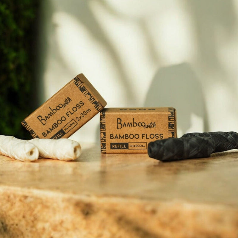 Bamboo Floss Refill Pack | 2 Floss Spools