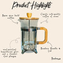 Bamboo French Press