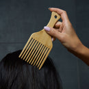 Bamboo Hair Pick