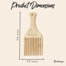 Bamboo Hair Pick