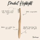Bamboo Kids Toothbrush | Compostable Bristle by Bamboo Switch