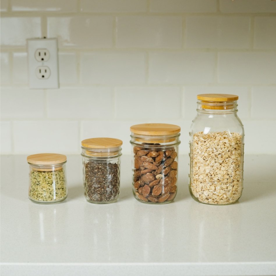 Bamboo Mason Jar Lids, photo 3 of 8