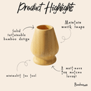 Bamboo Matcha Whisk Holder