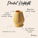Bamboo Matcha Whisk Holder by Bamboo Switch