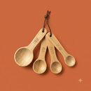 Bamboo Measuring Spoons Set by Bamboo Switch