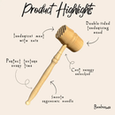 Bamboo Meat Tenderizer Mallet by Bamboo Switch