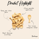 Bamboo Mini Spoon | Fish Tail by Bamboo Switch