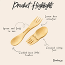 Bamboo Spork Utensil by Bamboo Switch