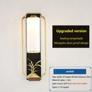 GobekUsa Iron Glass Wall Lamp for Living Room Bedroom, TV Background Wall Sconce