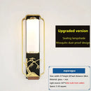 GobekUsa Iron Glass Wall Lamp for Living Room Bedroom, TV Background Wall Sconce