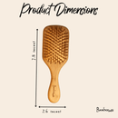 Bamboo Paddle Hair Brush for Kids