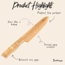 Bamboo Pastry Knife