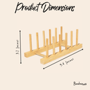 Bamboo Pegged Drying Rack by Bamboo Switch