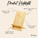 Bamboo Phone Stand
