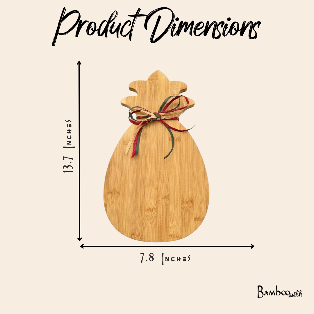 Bamboo Pineapple Cutting Board, photo 5 of 5