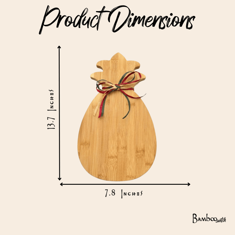 Bamboo Pineapple Cutting Board, photo 5 of 5