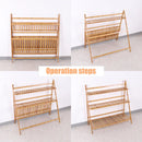 GobekUsa Bamboo Plant Stand Organizer Shelf - Indoor/Outdoor