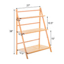 GobekUsa Bamboo Plant Stand Organizer Shelf - Indoor/Outdoor