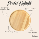 Bamboo Plate | Round by Bamboo Switch