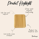 Bamboo Triangular Pot Scraper by Bamboo Switch