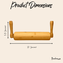 Bamboo Rolling Pin with Handles by Bamboo Switch