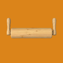 Bamboo Rolling Pin with Handles by Bamboo Switch