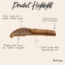 Handcrafted Bamboo Root Laundry by Bamboo Switch