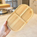 Bamboo Plate | Sectioned by Bamboo Switch