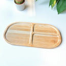 Bamboo Plate | Sectioned by Bamboo Switch