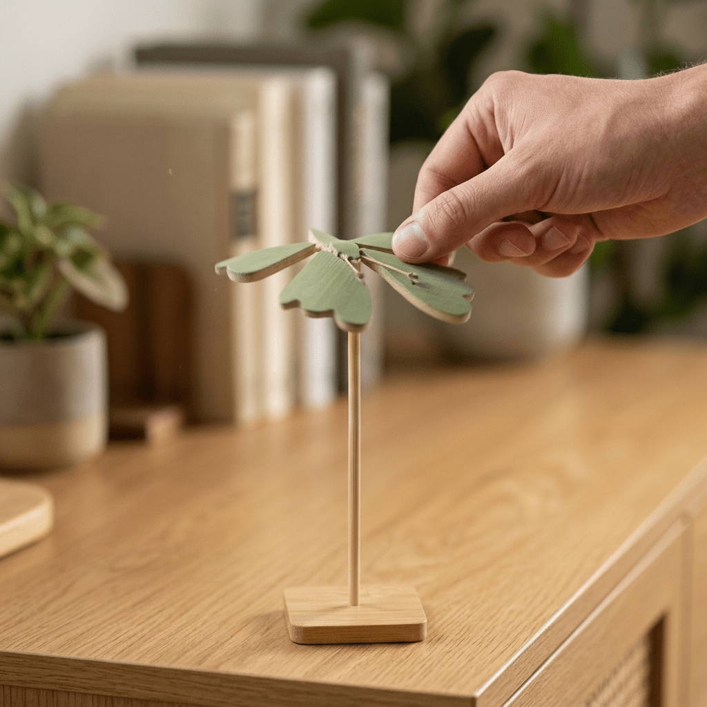 Bamboo Self-Balancing Butterfly, photo 3 of 5