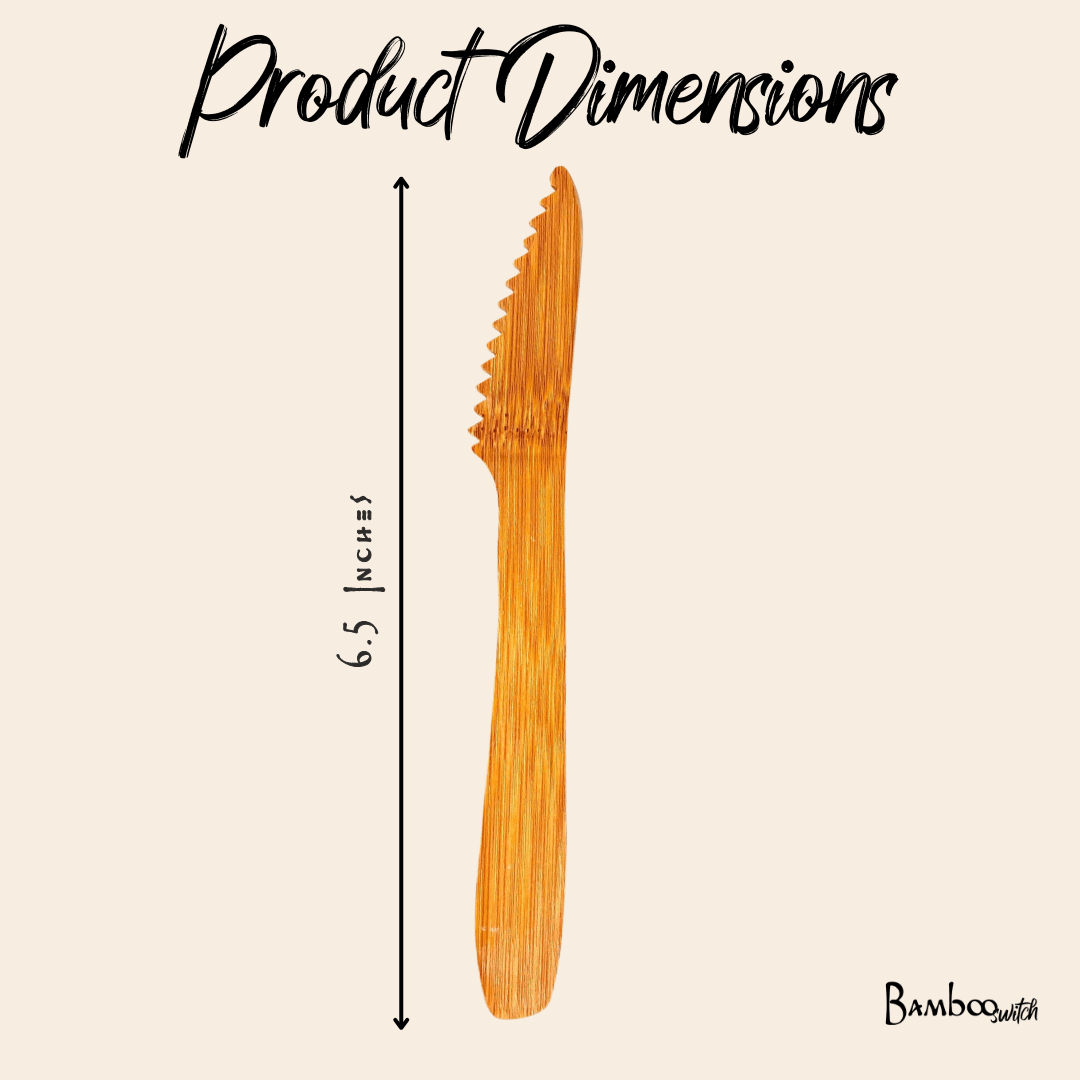 Bamboo Serrated Knife, photo 5 of 5