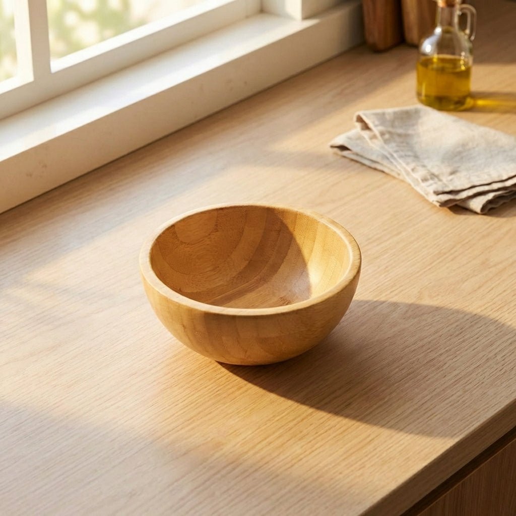 Bamboo Serving Bowl, photo 5 of 12