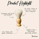 Bamboo Shave Brush by Bamboo Switch
