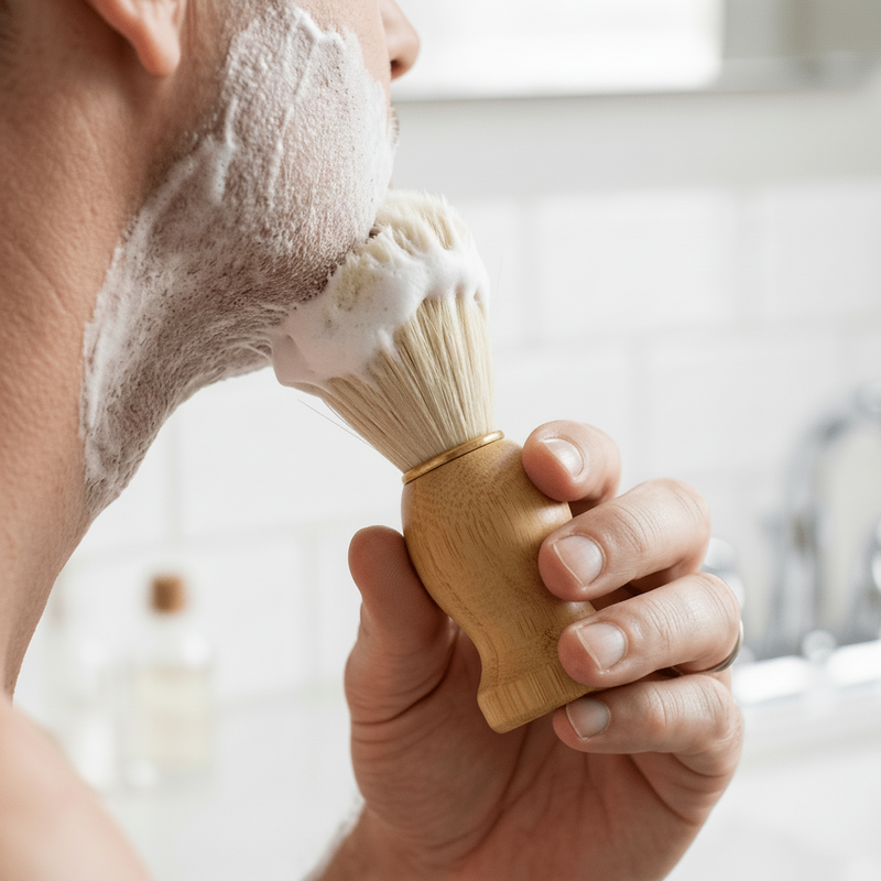Bamboo Shave Brush, photo 3 of 5